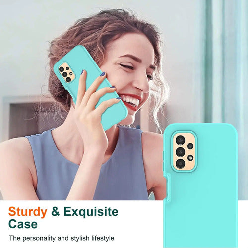 Funda Samsung Galaxy A13 Con Dos Protectores De Pantalla
