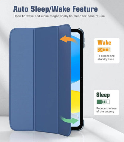 Funda Timovo Para iPad A16 11th Gen 2025 Azul Acero