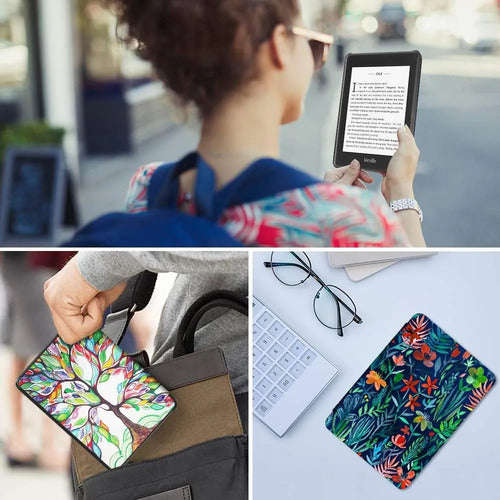 Funda Fintie Slimshell Para Kindle Paperwhite Azul