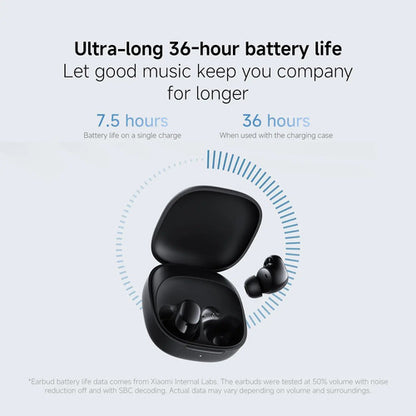 Xiaomi Redmi Buds 6 Play, Ai Noise Reduction, 36-hour Bat... Blanco