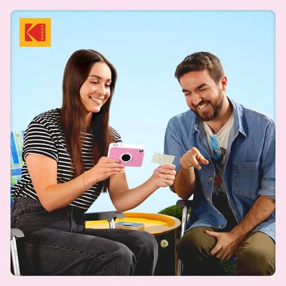 Cámara Digital Kodak Printomatic+ Instant Print 10mp Rosa Rosa
