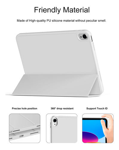 Funda Para iPad 11th/10th Gen Gris