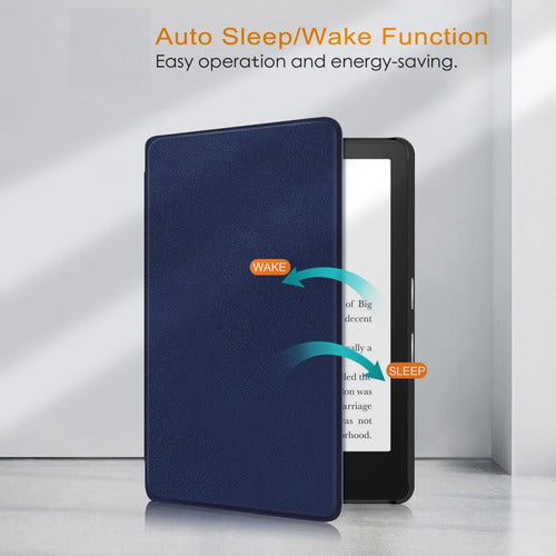Funda Para Kindle Paperwhite 10th Generacion 2018 (pq94wif) Azul Marino