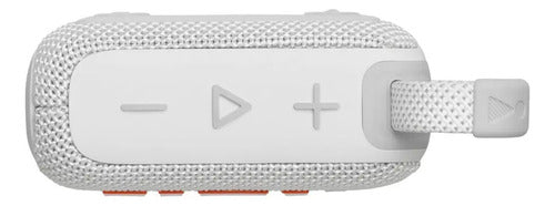 Bocina Portátil Jbl Go 4 Bluetooth, Blanco. Color Blanco Blanco