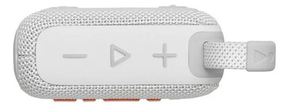 Bocina Portátil Jbl Go 4 Bluetooth, Blanco. Color Blanco Blanco
