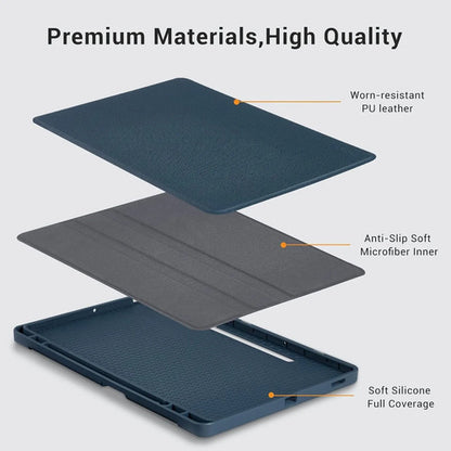 Funda Cobak Para Samsung Galaxy Tab S10 Lite / S10 Fe / S... Azul Marino