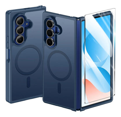 Funda Para Samsung Galaxy Z Fold 7 Azul Lisa