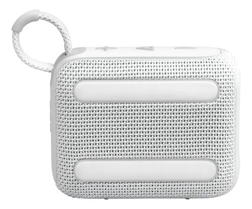 Bocina Portátil Jbl Go 4 Bluetooth, Blanco. Color Blanco Blanco