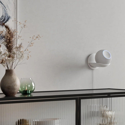 Soporte De Pared Sanus Para Echo Dot Max Glacier White Blanco