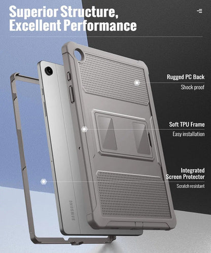 Funda Para Galaxy Tab A9 Plus 11-inch 2023, Negra Gris