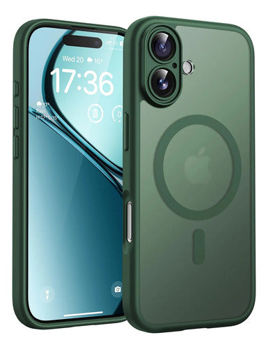 Funda Para iPhone 17, Compatible Con Magsafe Verde Lima
