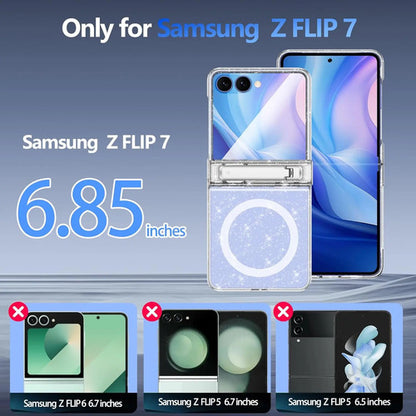Funda Protectora Para Samsung Galaxy Z Flip 7 Transparente