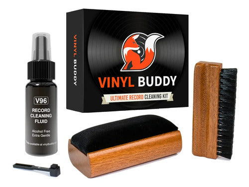 Kit Integral Para Cuidado De Discos De Vinilo