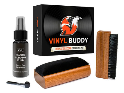 Kit Integral Para Cuidado De Discos De Vinilo