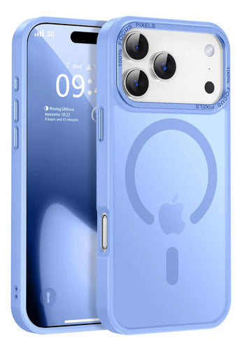 Funda Para iPhone 17 Pro Magnetica Azul