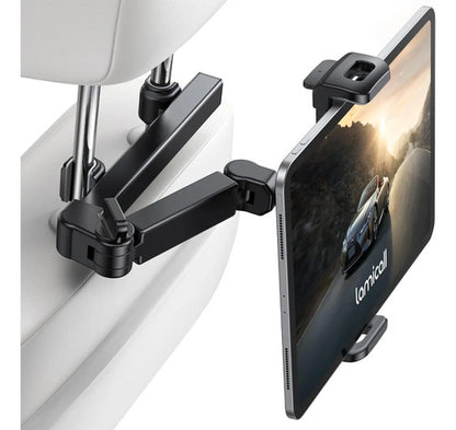 Soporte Universal De Tablet Para Reposacabezas De Vehícul... Negro