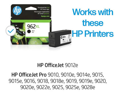 Cartucho De Tinta Hp 962xl Negro De Alto Rendimiento
