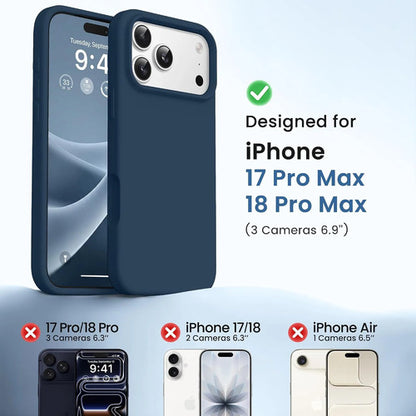 Funda Para iPhone 18 Pro Max Azul Marino