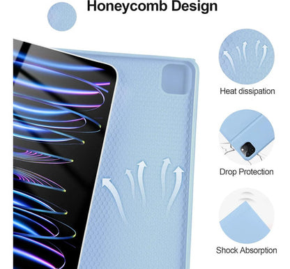 Funda Con Teclado Para iPad Pro M3 11  Azul