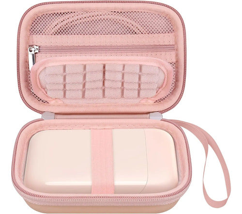 Estuche Portátil Para Impresora De Fotos Kodak Step, Rosa Rosa Claro