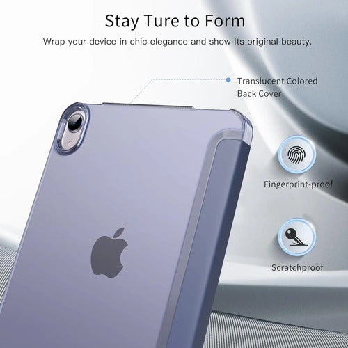 Funda Para iPad Mini 7 (a17 Pro) 2024 Y iPad Mini 6 Gris