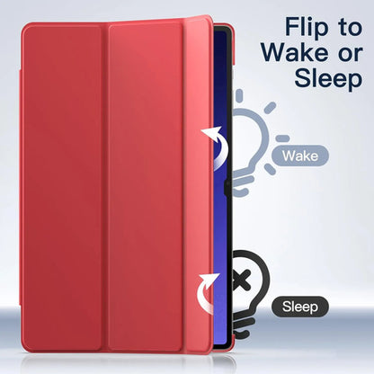 Funda Jetech Para Samsung Galaxy Tab S10 Ultra/s9 Ultra Rojo