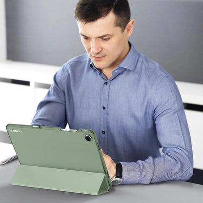 Funda Para Samsung Galaxy Tab A11 Plus/a9 Plus 11 Verde Musgo