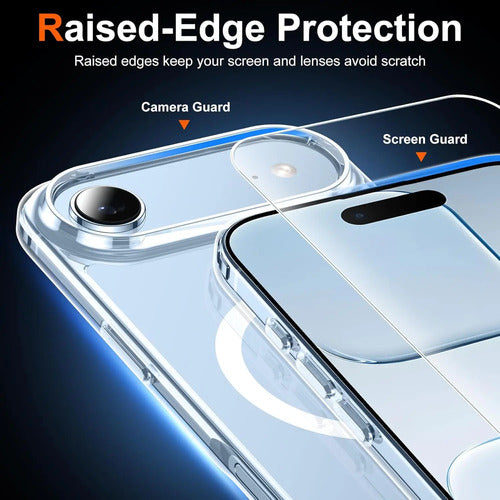 Funda Para iPhone 17 Air 6.5  Transparente Transparente