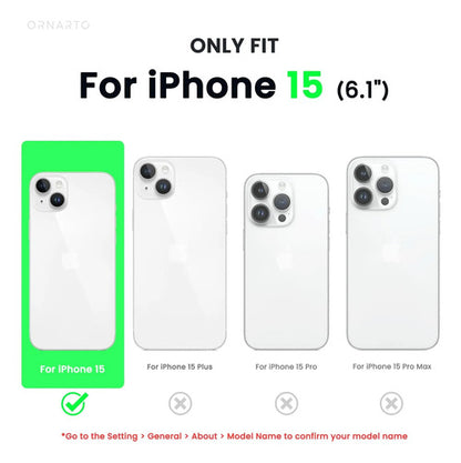 Funda De Silicona Para iPhone 15 Blanco