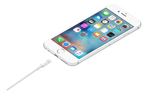 Cable De Carga Rápida Usb A A Lightning iPhone Original (2m) Blanco