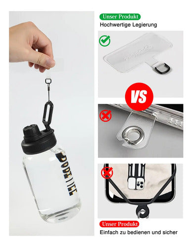 Kit De 2 Lengüetas Universales Para Teléfono De Project-cb