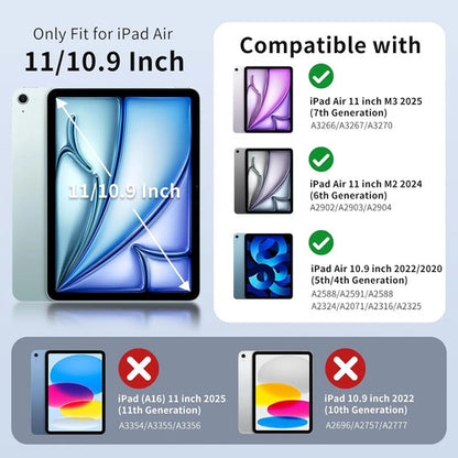 Funda Para iPad Air 11 (m3 2025 / M2 2024) Celeste