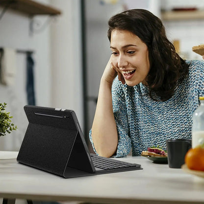 Funda Con Teclado Para Samsung Galaxy Tab S9/s10 Plus Negro