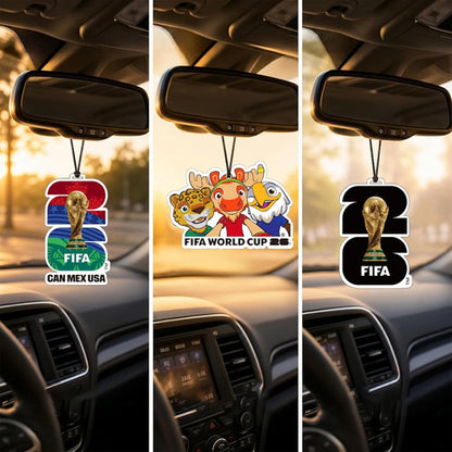 Ambientadores De Auto Fifa World Cup 2026 Marrón Fresco