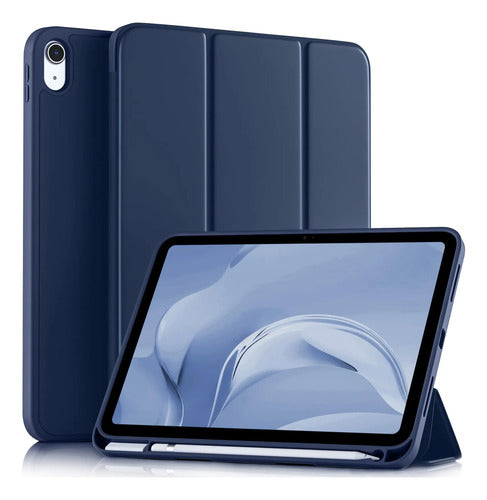 Funda Akkerds Para iPad A16 De 11a Gen Y iPad 10.9  2022 Azul Marino