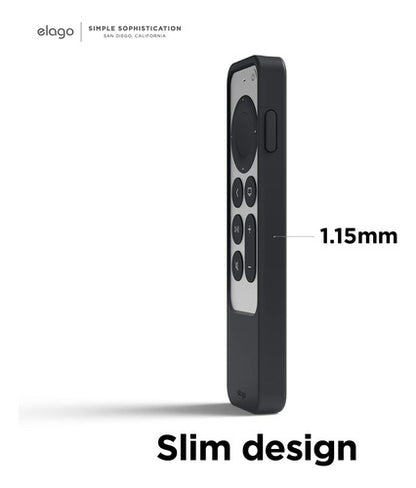 Funda Para Apple Tv 4k Hd Siri Remote 3ra Gen Negro