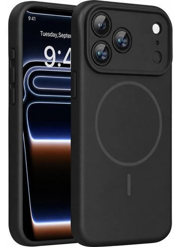 Funda Magnética Miracase Para iPhone 17 Pro Max Negro