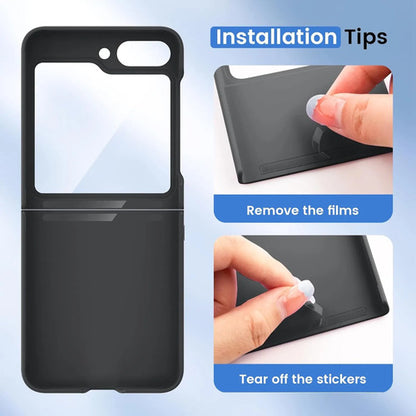 Funda Para Samsung Galaxy Z Flip 5 Negro Lisa