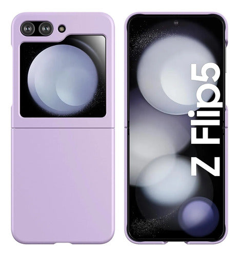 Funda Para Samsung Galaxy Z Flip 5 (2023) Lila Lisa