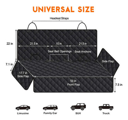 Cubre Asiento Auto Funda Protector Mascota Impermeable