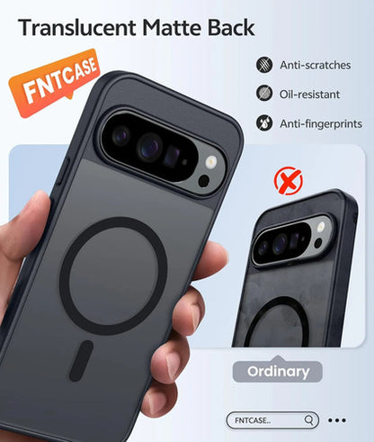 Funda Para Google Pixel 10 Pro Xl Y 9 Pro Xl Azul Negro