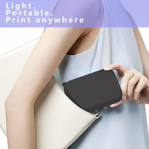 Funda De Silicona Para Impresora De Fotos Canon Ivy 2 Mini Negro