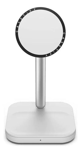 Soporte De Carga Doble Casetify Powerthru En Blanco