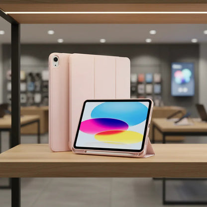 Funda De Silicona Para iPad Air Rosa Claro