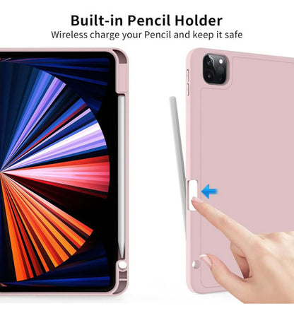 Funda Para iPad Pro 11'' Con Soporte Para Lápiz Rosa