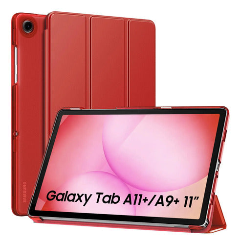 Funda Para Samsung Galaxy Tab A11 Plus/a9 Plus 11 Rojo