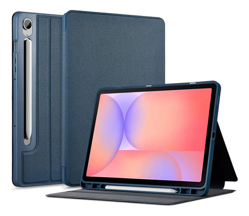 Funda Cobak Para Samsung Galaxy Tab S10 Lite / S10 Fe / S... Azul Marino