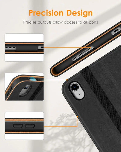 Funda Para iPad 11th Gen 11  2025 Y 10th Gen 10.9 Negro