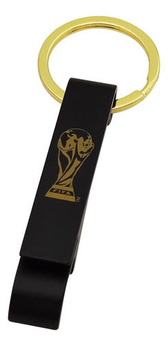Llavero Abrebotellas Fifa World Cup 2026 Edición Oficial Negro
