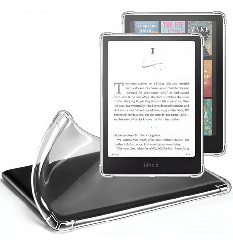 Funda Transparente Para Kindle Paperwhite 12th Gen ... Transparente